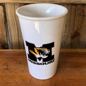 Missouri Tigers Double Wall Insulated Ceramic Travel Mug